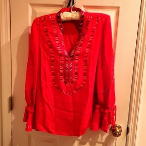 Kobi Halperin Junie Silk Blouse sz M